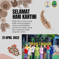 Selamat Hari Kartini 21 April 2022